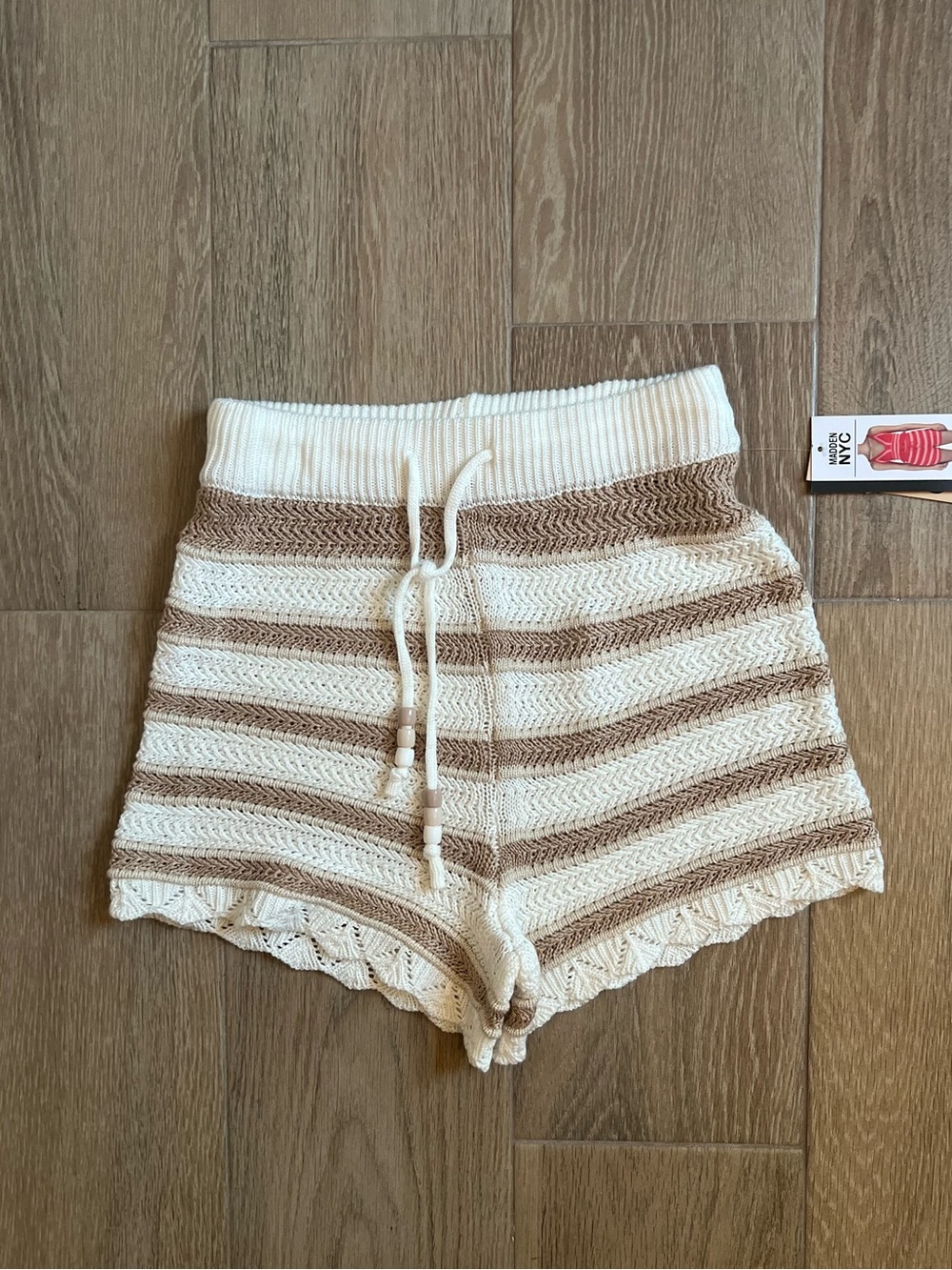 Madden NYC Crochet Shorts NWT